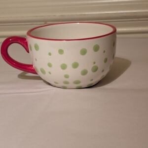 Pier 1 Coffee Mug Polka Dot
